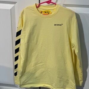 Kids OFF WHITE long sleeve shirt